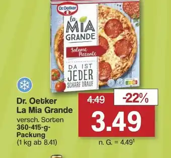 Famila Nord West Dr. Oetker La Mia Grande Angebot