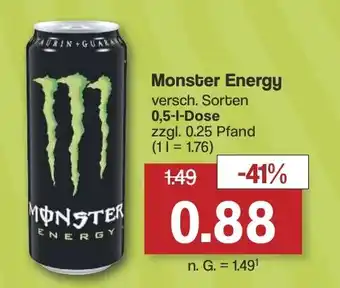 Famila Nord West Monster Energy Angebot