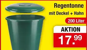 Zimmermann Regentonne 200 Liter Angebot