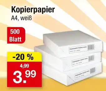 Zimmermann Kopierpapier Angebot