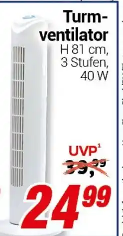 CENTERSHOP Turm- ventilator Angebot