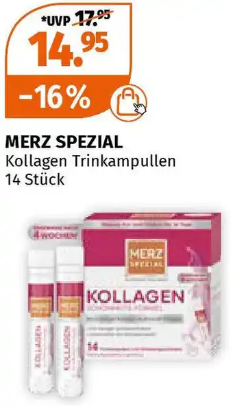 Müller MERZ SPEZIAL Kollagen Trinkampullen 14 Stück Angebot