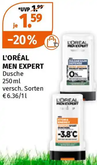 Müller L'ORÉAL MEN EXPERT Dusche 250 ml Angebot