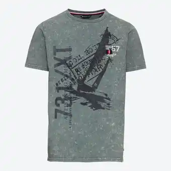 NKD Herren-T-Shirt mit großem Frontaufdruck Angebot