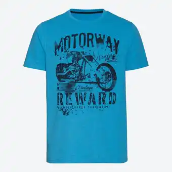NKD Herren-T-Shirt mit Motorrad-Motiv Angebot