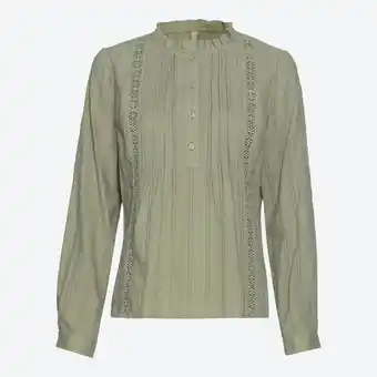 NKD Damen-Bluse mit Spitzeneinsatz Angebot