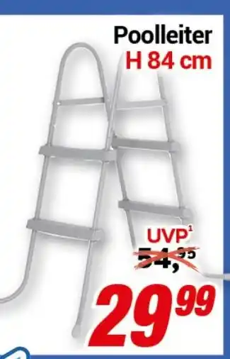 CENTERSHOP Poolleiter H 84 cm Angebot