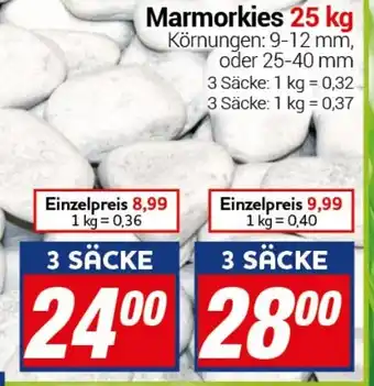CENTERSHOP Marmorkies 25 kg Angebot