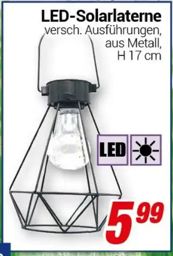 CENTERSHOP LED-Solarlaterne Angebot