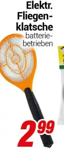 CENTERSHOP Elektr. Fliegen- klatsche Angebot