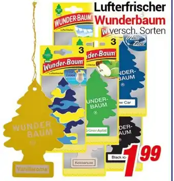 CENTERSHOP Lufterfrischer Wunderbaum Angebot