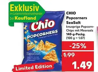 Kaufland Chio Popcorners Seasalt Angebot