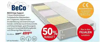Matratzen Concord Beco Ergo Support Angebot