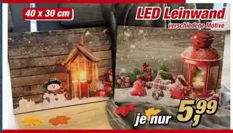 Posten Börse Led Leinwand Angebot