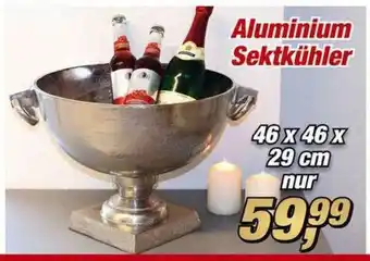 Posten Börse Aluminium Sektkühler Angebot