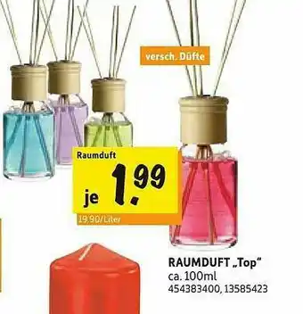 SCONTO Raumduft „top” Angebot