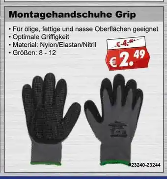 Stabilo Montagehandschuhe Grip Angebot