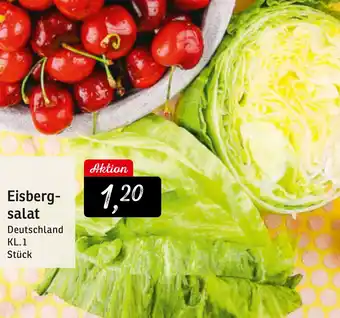 KONSUM Eisbergsalat Angebot