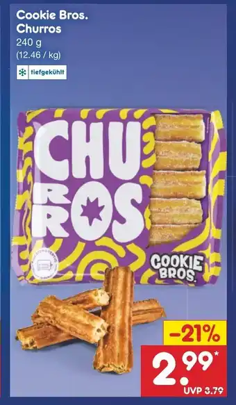 Netto Marken-Discount Cookie Bros. Churros 240 g Angebot