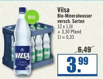 Zisch Vilsa Bio-mineralwasser Angebot