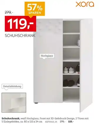 XXXLutz Xora schuhschrank Angebot