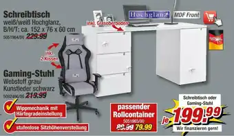 Poco Schreibtisch oder gaming-stuhl Angebot