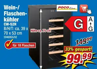 Poco Poco line wein-/flaschenkühler cw-52h Angebot