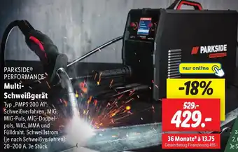 Lidl PARKSIDE PERFORMANCE Multi Schweißgerät Angebot