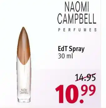 Rossmann Naomi cambell edt spray Angebot