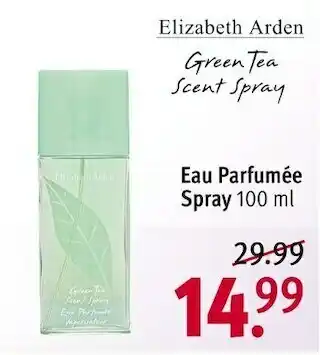 Rossmann Elizabeth arden eau parfumée spray Angebot