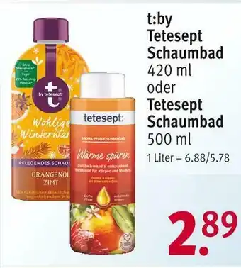 Rossmann T:by tetesept schaumbad Angebot