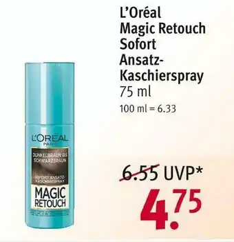 Rossmann L’oréal magic retouch sofort ansatz-kaschierspray Angebot