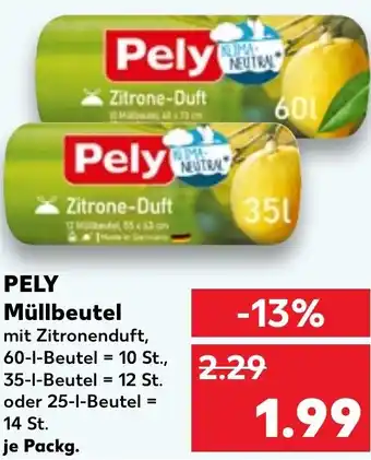 Kaufland PELY Müllbeutel Angebot