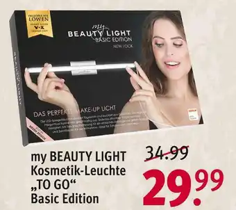 Rossmann My beauty light kosmetik-leuchte „to go“ Angebot