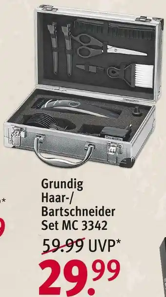 Rossmann Grundig haar-/ bartschneider set mc 3342 Angebot