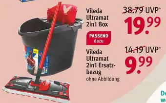 Rossmann Vileda ultramat 2in1 box Angebot