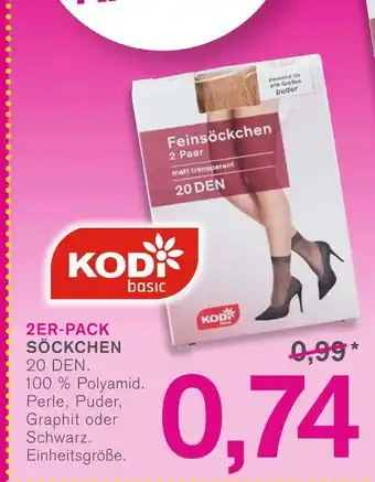 KODi Kodi söckchen Angebot