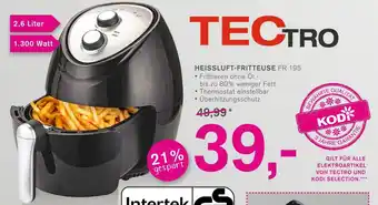 KODi Tectro heissluft-fritteuse fr 195 Angebot