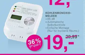 KODi Kohlenmonoxid-melder Angebot