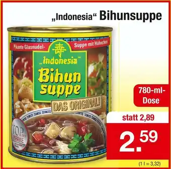 Zimmermann Bihunsuppe „indonesia" Angebot