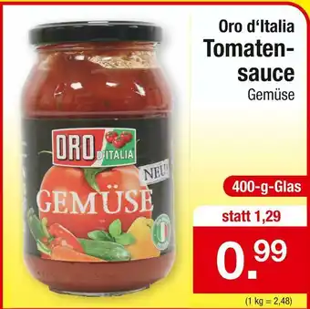 Zimmermann Oro d‘italia tomatensauce Angebot