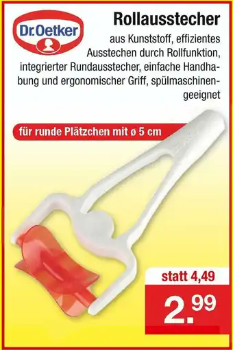 Zimmermann Dr. oetker rollausstecher Angebot