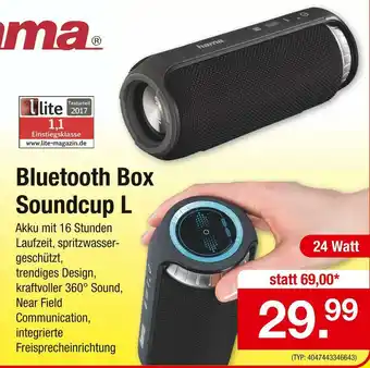 Zimmermann Hama bluetooth box soundcup l Angebot