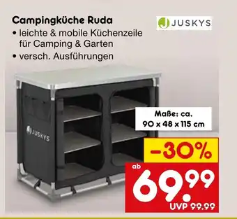 Netto Marken-Discount JUSKYS Campingküche Ruda Angebot