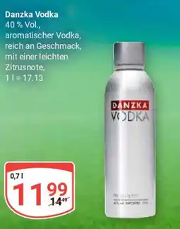 Globus Danzka Vodka 40 % Vol., je 0,7 L Angebot