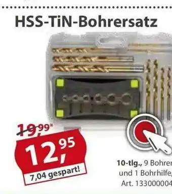 Sonderpreis Baumarkt Hss-tin-bohrersatz Angebot