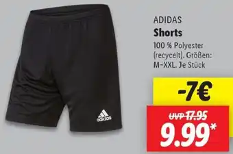 Lidl ADIDAS Shorts Angebot