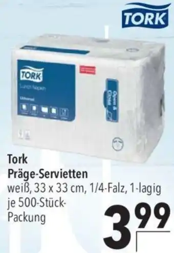 CITTI Markt Tork Präge-Servietten Angebot