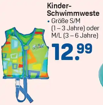 Rossmann Kinder Schwimmweste Angebot