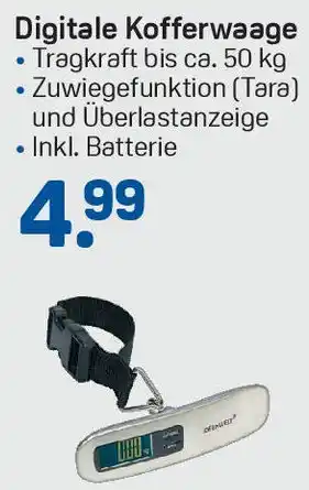 Rossmann Digitale Kofferwaage Angebot